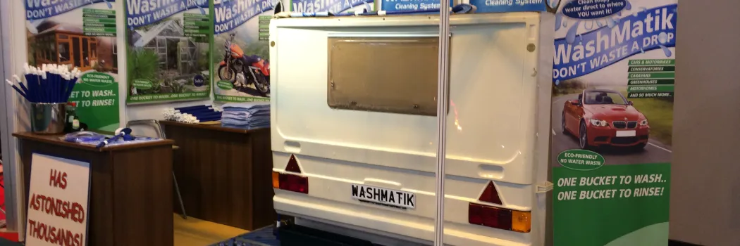 Wash Matik Cleaning System Stand