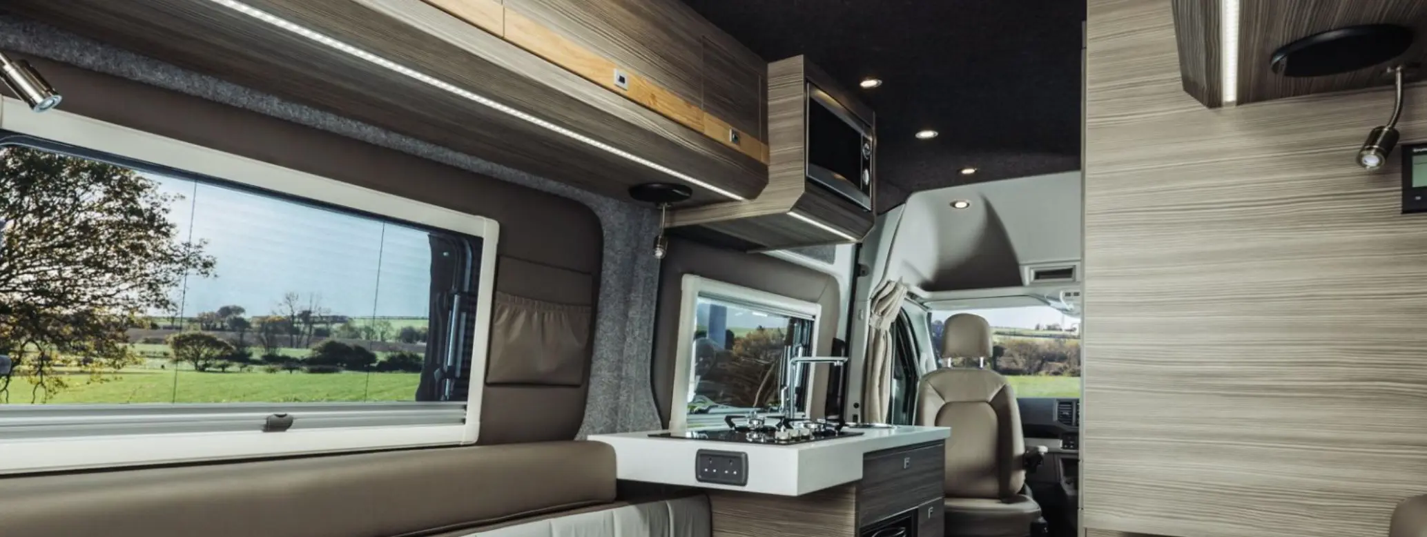 Hillside Hopton Campervan Kitchen