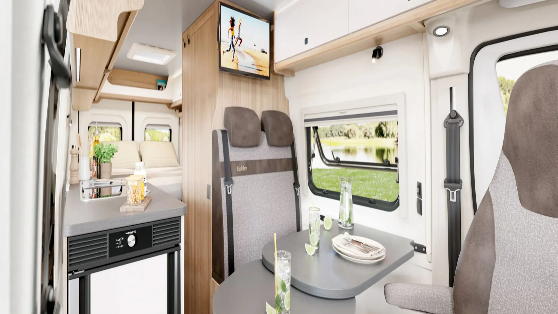 Hobby Campervans Ontour Inside