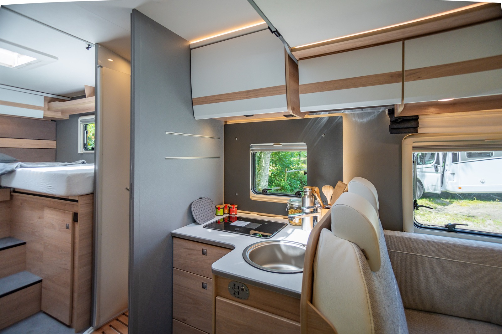 Deffleffs Just Camp Active Motorhome Kitchen