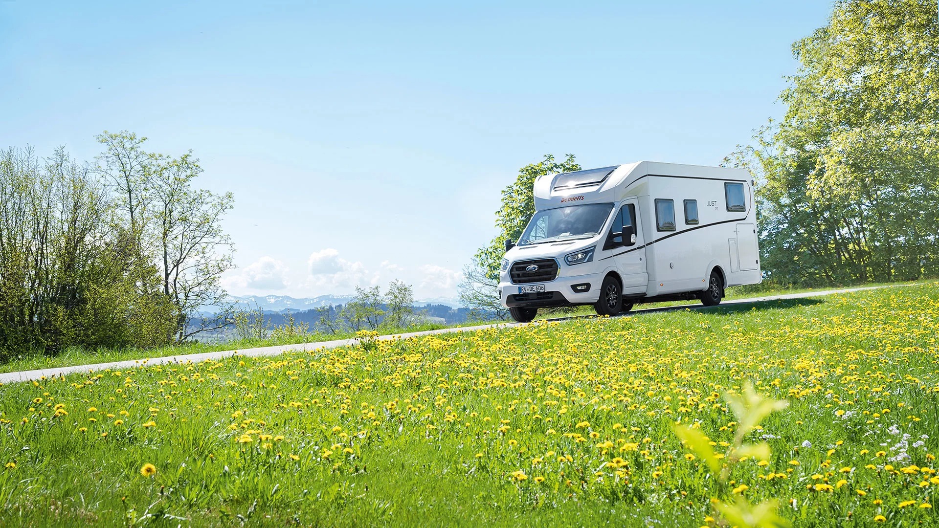 Deffleffs Just Go Motorhome Exterior