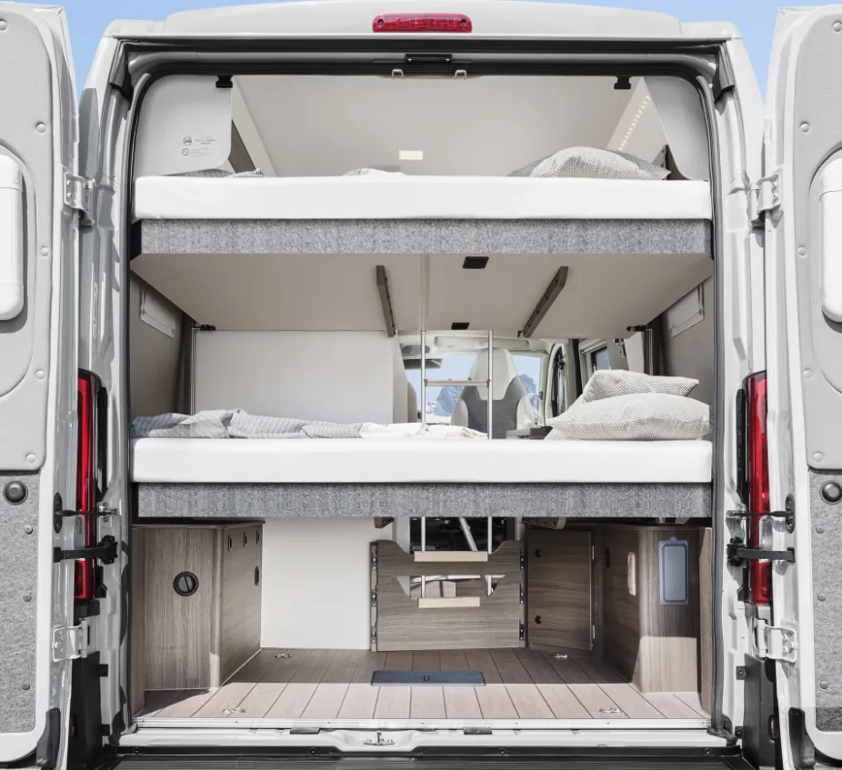 Vantourer Campervan Range Fold Down 4 Berth