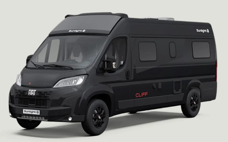Sunlight Cliff X 600 Deluxe Campervan 2 Berth In Black