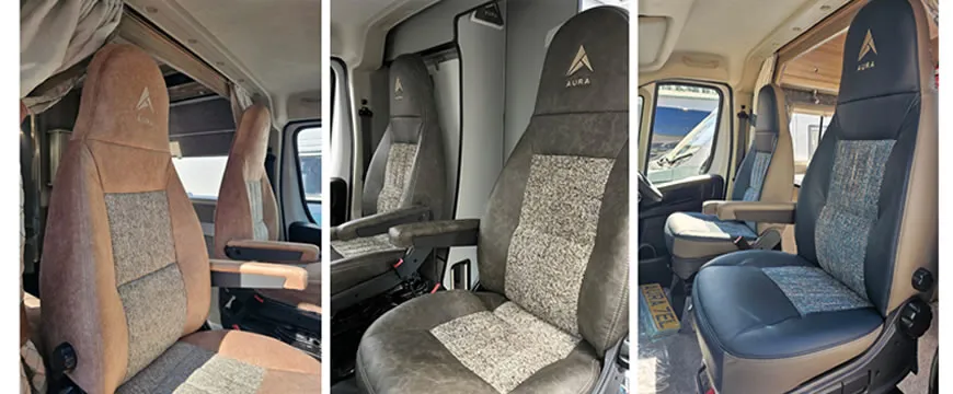 Aura Campervan Ranges Interiors