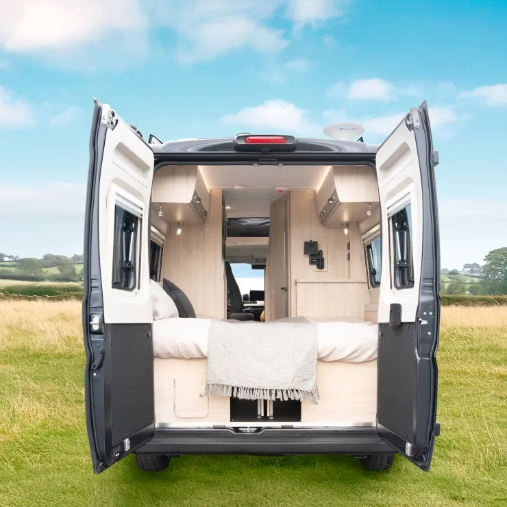 Elddis Autoquest Apex Campervan Rear Door View