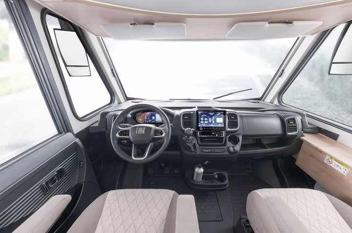 Dethleffs Globebus Active I4 A Class Motorhome Cab 2 DIN Navigation Plus DAB