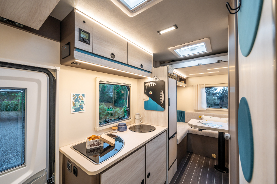 Rimor Kilig Motorhome Kitchen