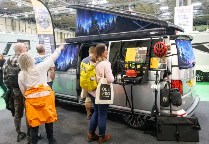 At Show Campervan Motorhome And Caravan Show