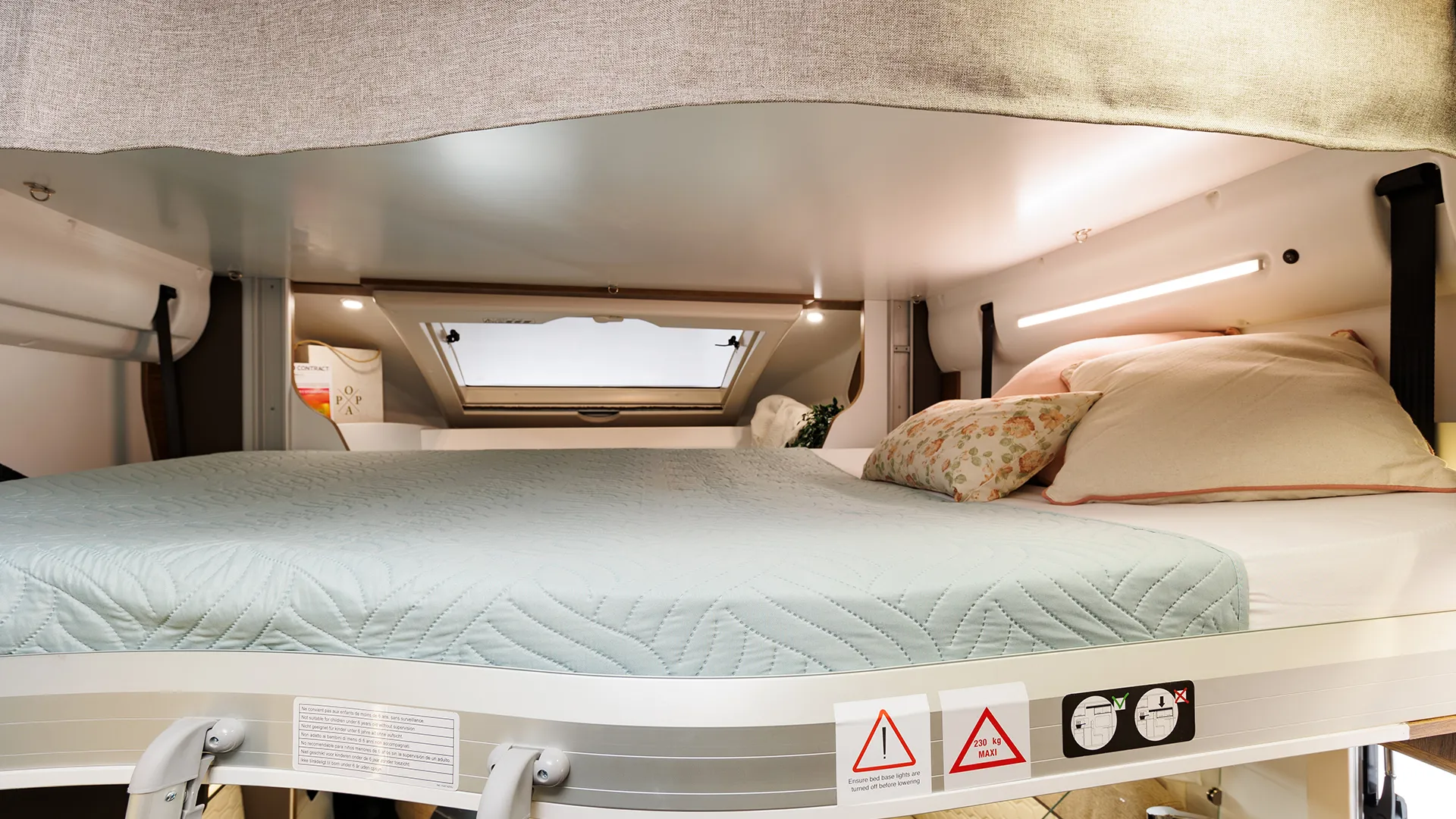 Mileo 294 Drop Down Bed