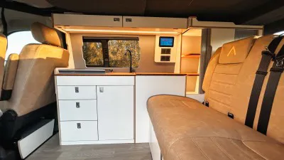 Wildtracks Campervans Range Inside