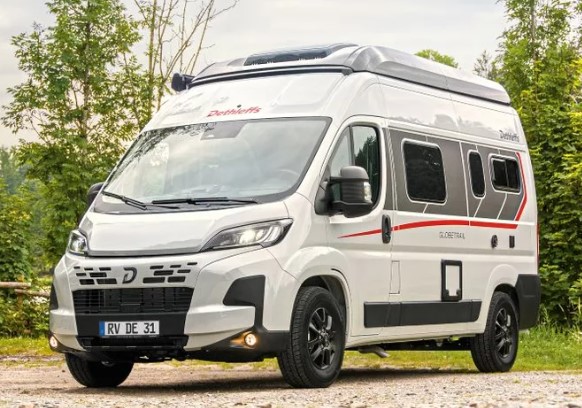 Dethleffs Globetrail 540DR Fiat Campervan Outside View