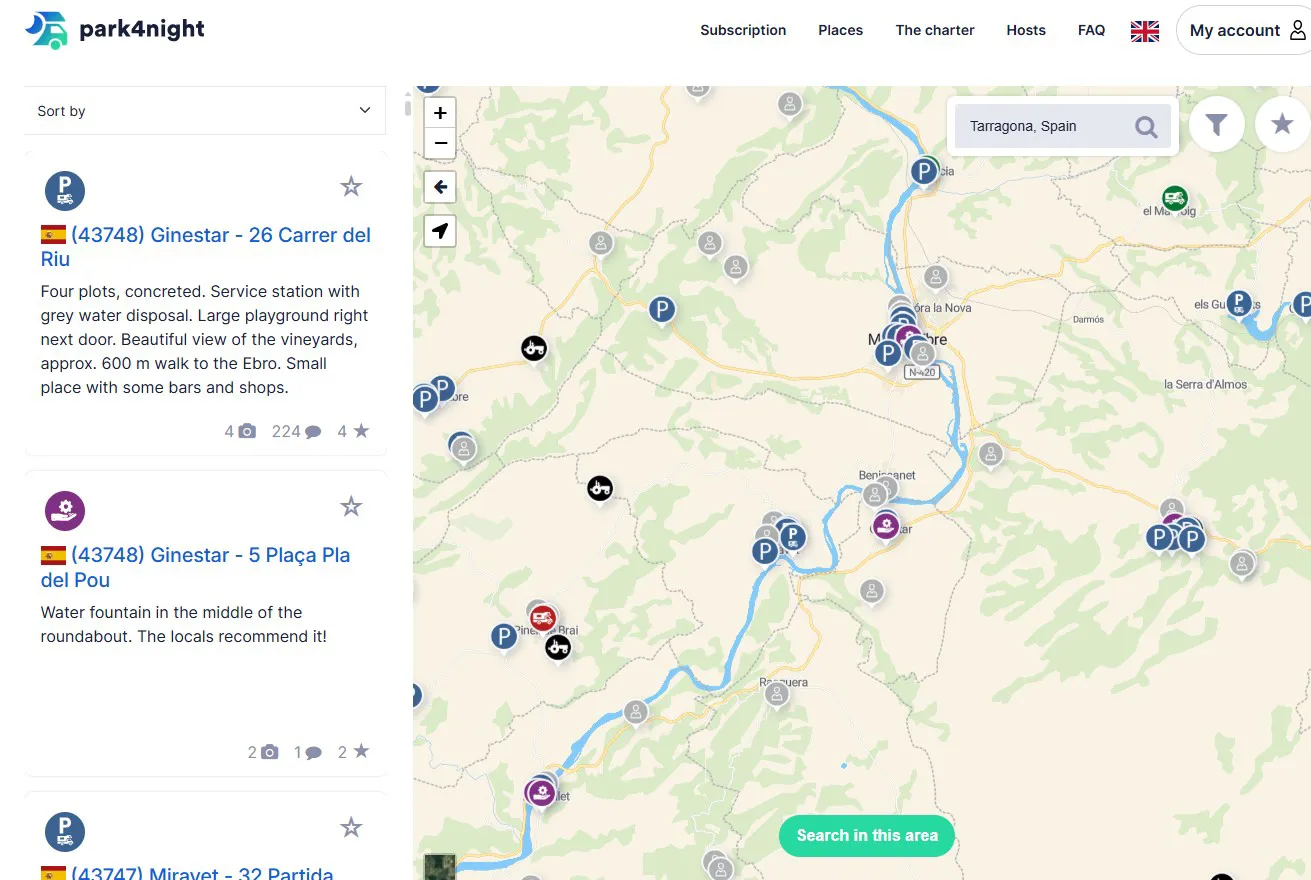 Park4night Share Nice Spots 5