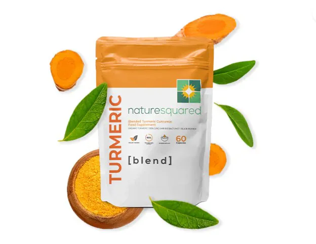Nature Squared Turmeric Capsules