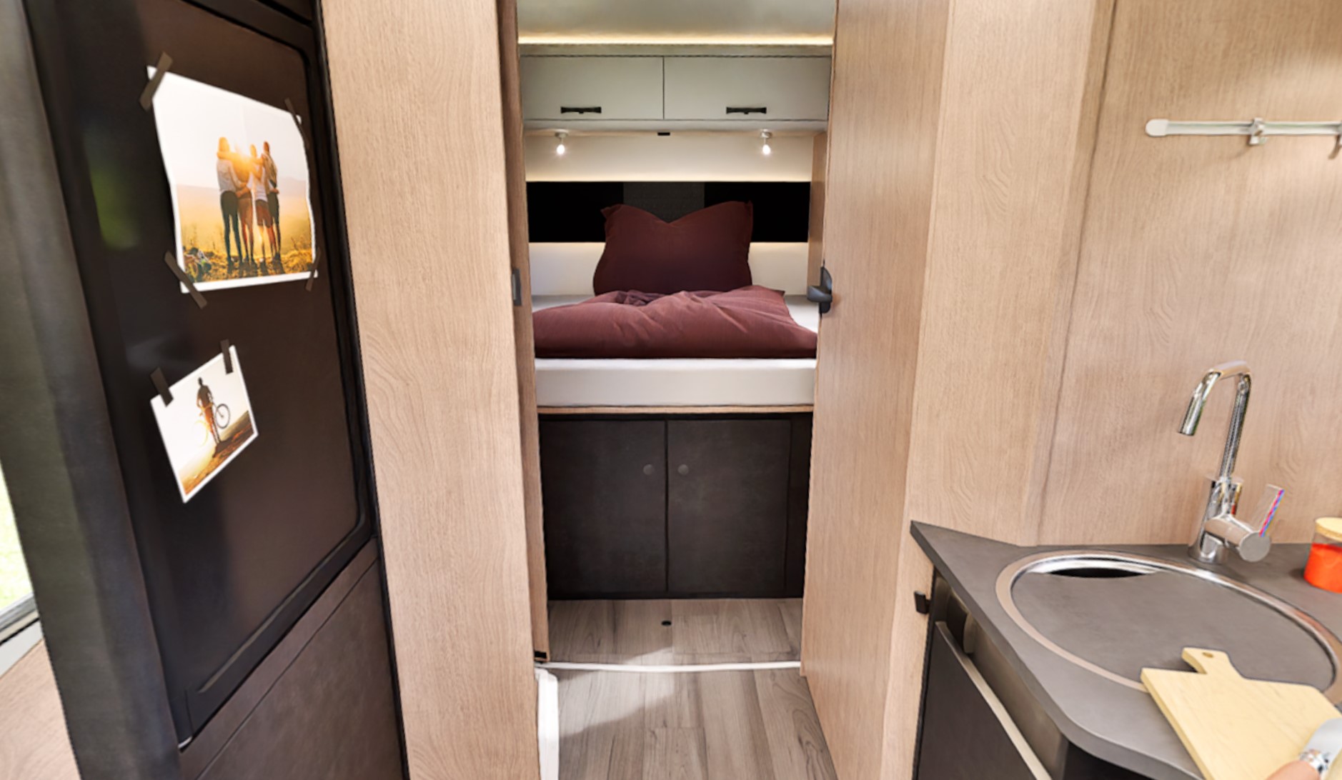 Sunlight Low Profiles T69LC 2 Berth Citroen Motorhome Double Bed