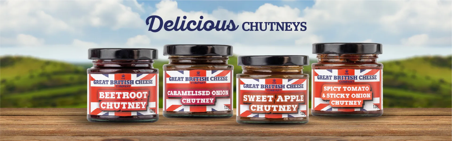 The Great British Cheese Company Cheese Chutneys
