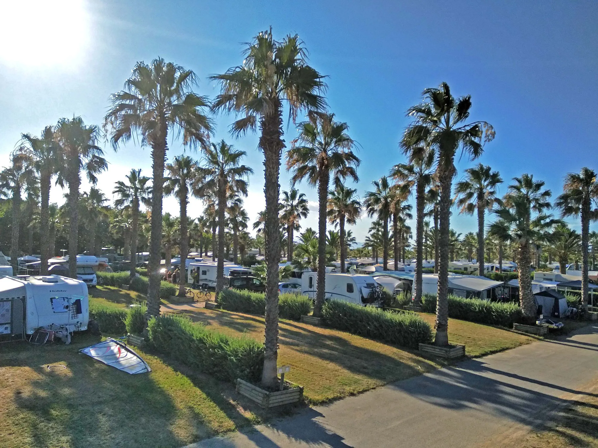 Camping Las Dunas Header