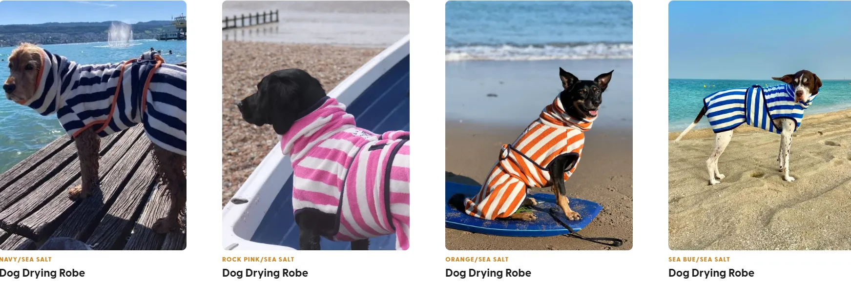 Harbour Hounds Dog Drying Robes