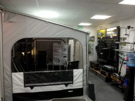 Hill View Awnings Showroom