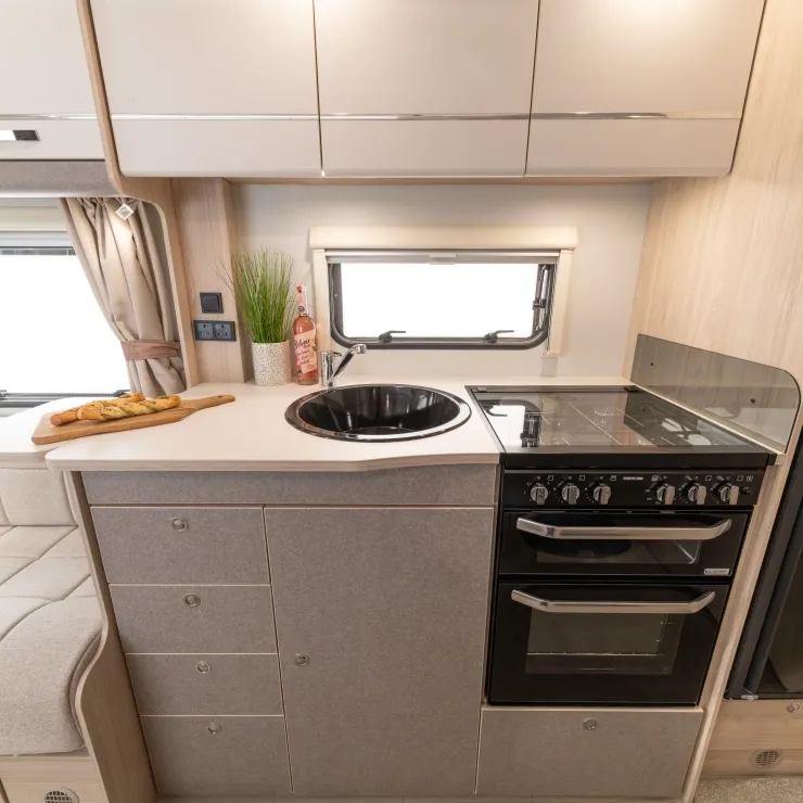 Elddis Whirlwind Caravan Kitchen